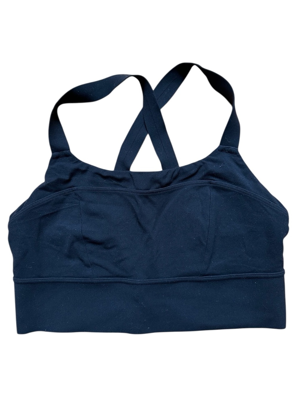 Athleta Black Crossback Sports Bra